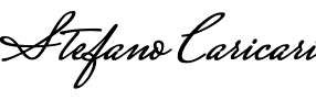 firma stefano caricari